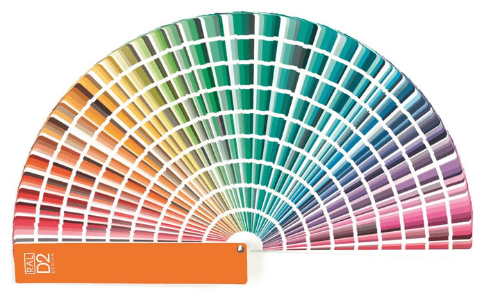 Pantone Farbkarte